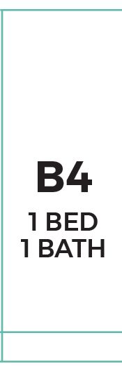 Premiere 3F unit B4 1 bed 1 bath