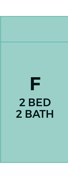 Premiere 3F unit F 2 bed 2 bath
