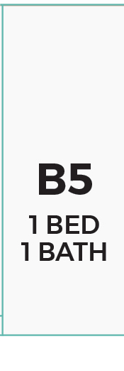 Premiere 5F unit B5 1 bed 1 bath