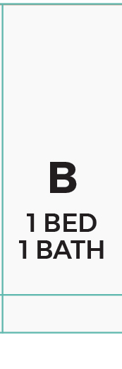 Premiere 5F unit B 1 bed 1 bath