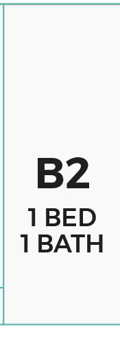 Premiere 5F unit B2 1 bed 1 bath